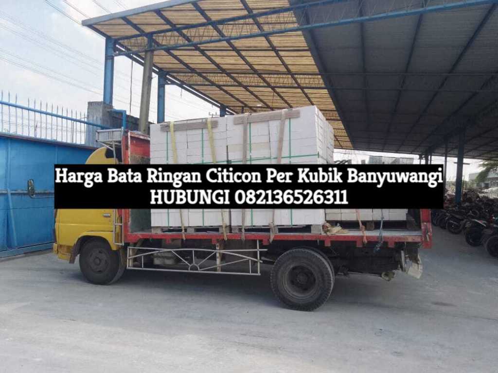 harga bata ringan citicon per kubik banyuwangi