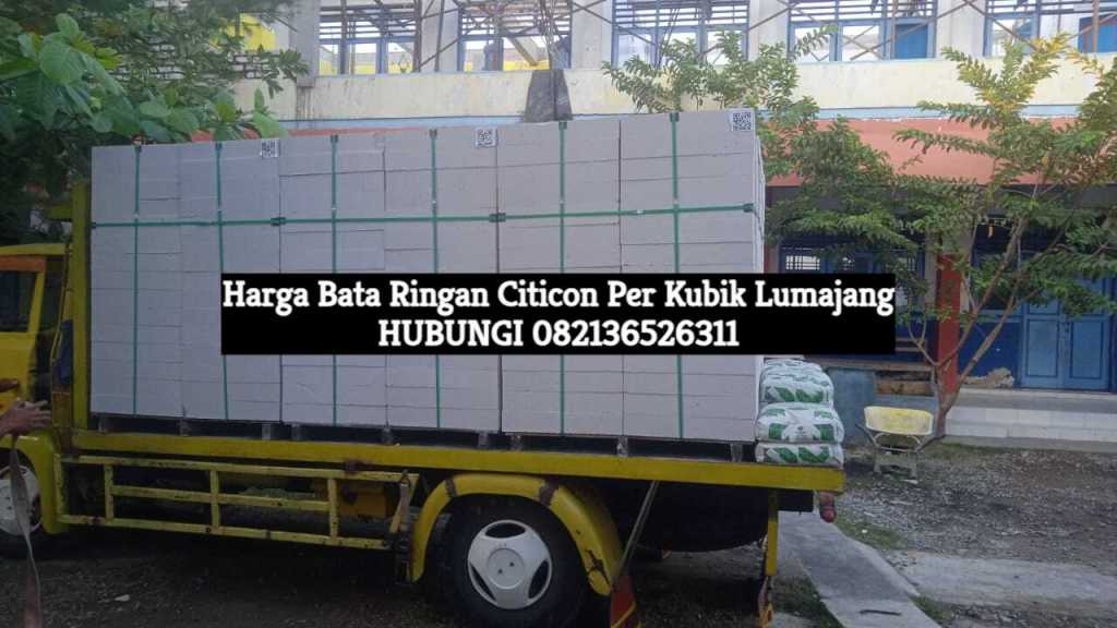 harga bata ringan citicon per kubik lumajang